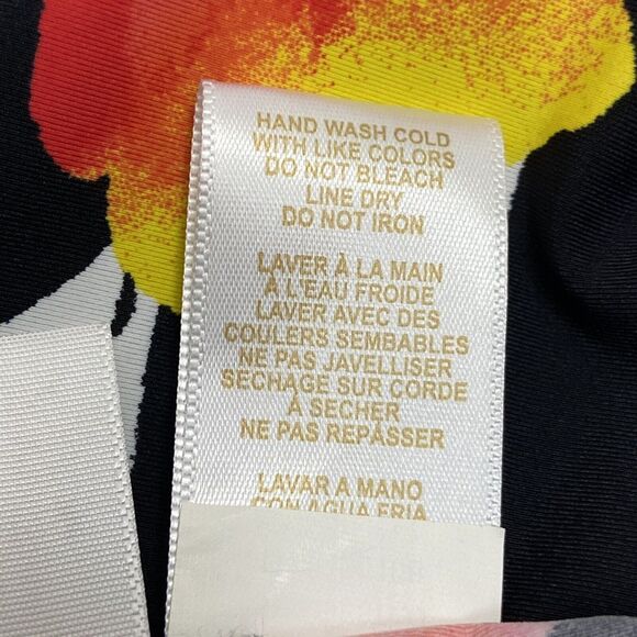 Anne Cole Swim Cover Up Size S/M Kangaroo Pouch Caftan Beach Stretch - Picture 14 of 14